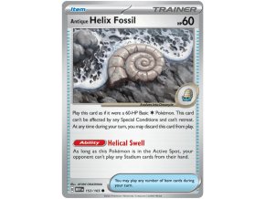 Antique Helix Fossil 153/165 - Reverse Holo