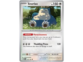 Snorlax 143/165 - Reverse Holo