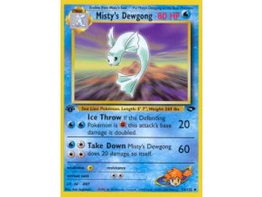 Misty's Dewgong 54/132 1st