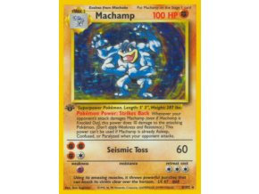 Machamp 8/102 - Holo 1st