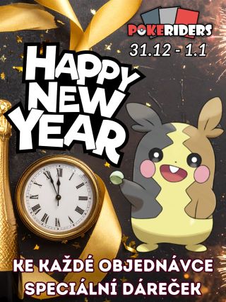 ✨Přejeme vám šťastný nový rok! ✨ Děkujeme, že jste s námi součástí světa Pokémon TCG!⚡Přejeme vám v novém roce samé dobré...