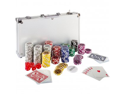 Poker Set - 300 laserových žetonů Ultimate