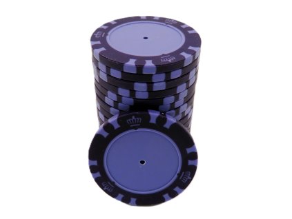 Kusový žeton na poker Las Vegas Blanc - fialový