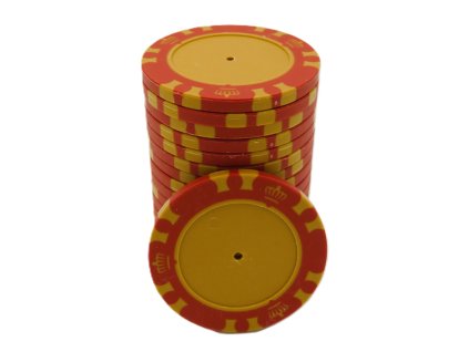 Kusový žeton na poker Las Vegas Blanc - brick