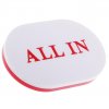 ALL IN gravírovaný button dvoubarevný