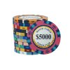 Kusový žeton na poker Monte Carlo Pokerclub 5000
