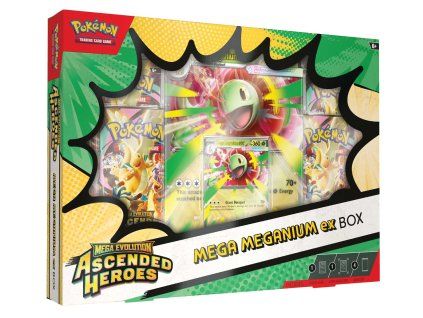 Pokemon TCG Mega Evolution Ascended Heroes Mega Meganium ex Box