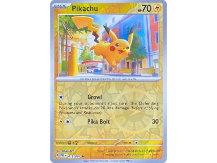 Pikachu 018.091 RH