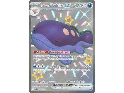 Paldean Clodsire EX 219.091