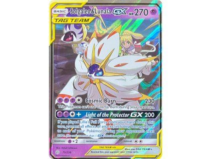Solgaleo a Lunala GX 75.236