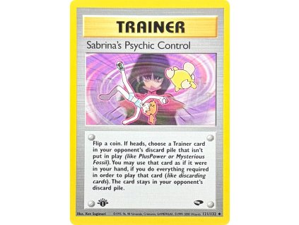 Sabrinas Psychic Control 121.132 1.ed