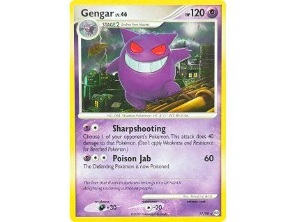 Gengar lv. 46 17.99