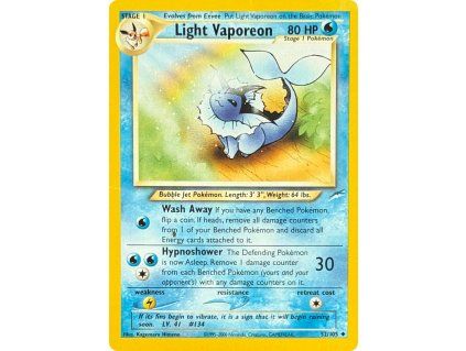 Light Vaporeon 52.105