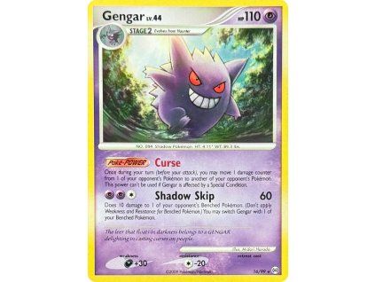 Gengar lv. 44 16.99