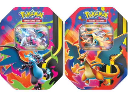 Mega Charizard Tin oba