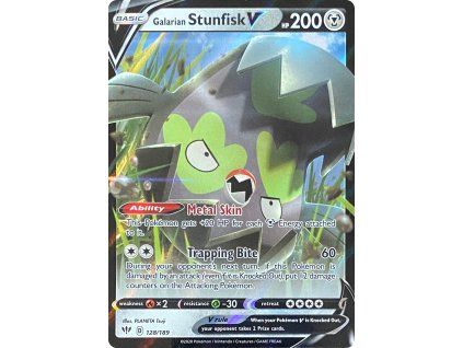 Galarian Stunfisk V 128.189 DAA