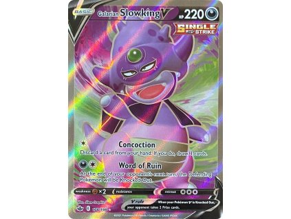 Galarian Slowking V 178.198 CRN