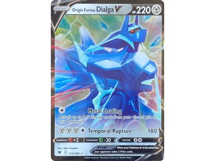 Origin Forme Dialga V 113.189 ASR