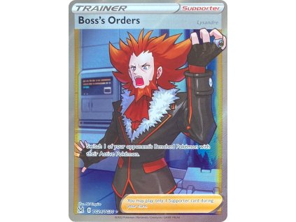 Bosss Orders TG24.TG30 LOR