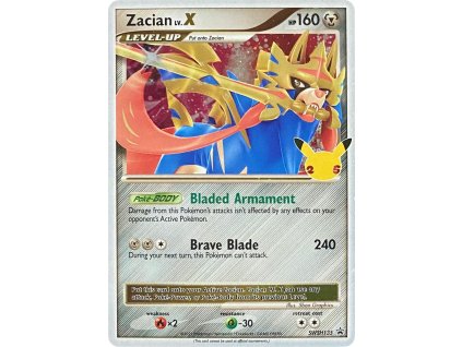 Zacian lv. X SWSH135 CEL