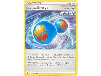 Rapid Strike Energy - Battle Styles 140/163