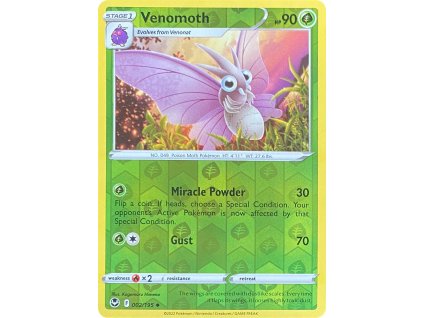 Venomoth - Silver Tempest 2/195