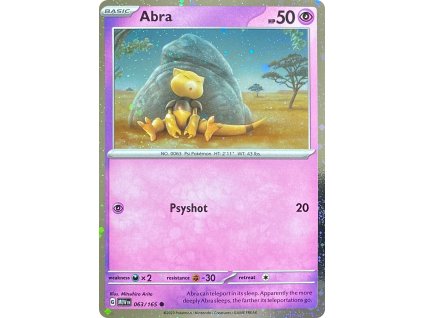 Abra - Pokémon 151 63/165