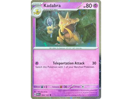 Kadabra 064.165 Galaxy holo