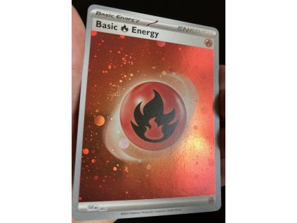 Fire Energy 002 holo swirl