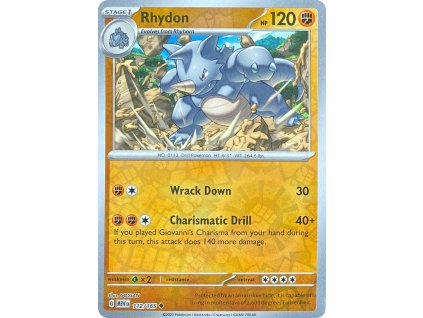Rhydon 112.165 RH