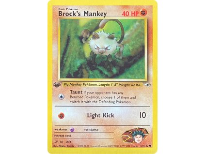 Brocks Mankey 67.132 1.ed