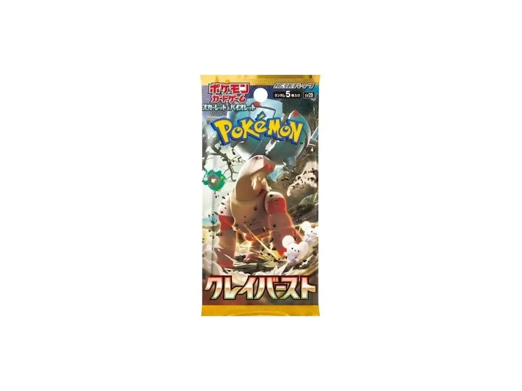 Pokémon TCG Scarlet & Violet Clay Burst Booster Pack (Kórejský)
