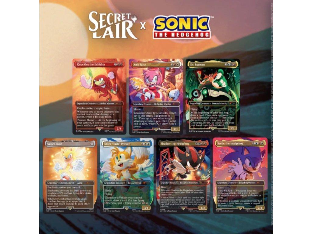 Secret Lair Drop Series x Sonic The Hedgehog - Friends