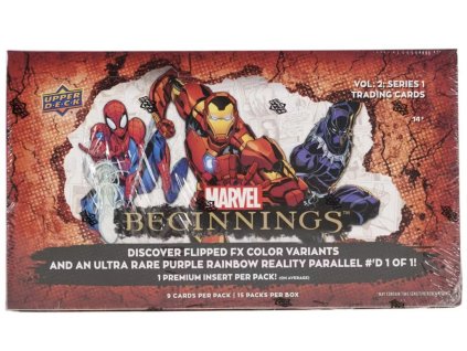 Upper Deck - 2021 - Marvel Beginnings -  Vol. 2: Series 1 - Hobby Box