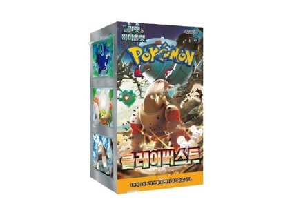 Pokémon TCG Scarlet & Violet Clay Burst Booster Box (Kórejský)