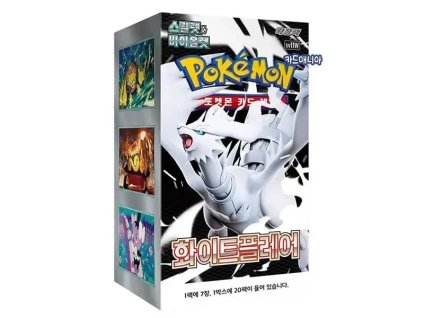 Pokémon TCG Scarlet & Violet White Flare Booster Box (Kórejská)