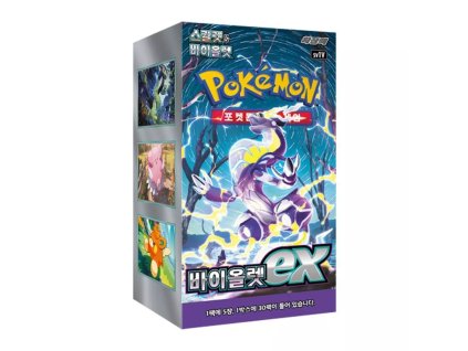 Pokémon TCG Scarlet & Violet Violet ex Booster Box (Kórejský)