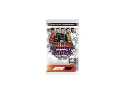 Topps 2025 Turbo Attax Booster Pack