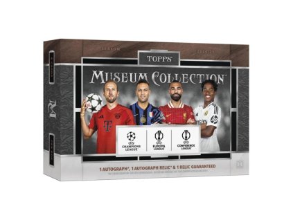 2024/25 Topps UEFA Club Competitions Museum Collection Soccer Hobby Box