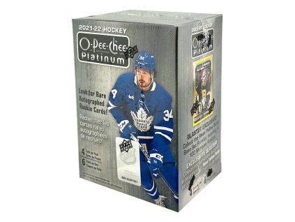 2021 2022 O Pee Chee Platinum Hockey Blaster Box