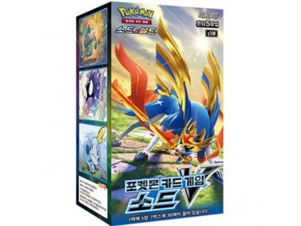 Pokémon TCG Sword & Shield Sword V Booster Box (Kórejský)
