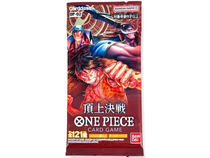 One Piece TCG Paramount War Booster Pack Japonský