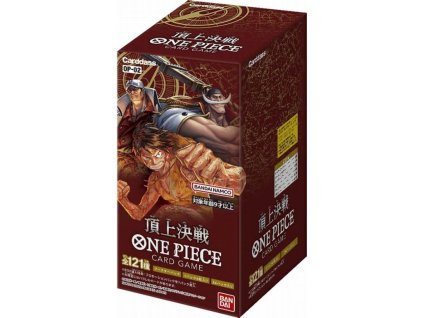 One Piece TCG Paramount War Booster Box Japonský