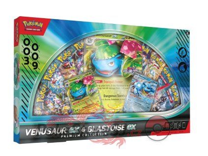 Pokémon TCG: Venusaur ex & Blastoise ex Premium Collection