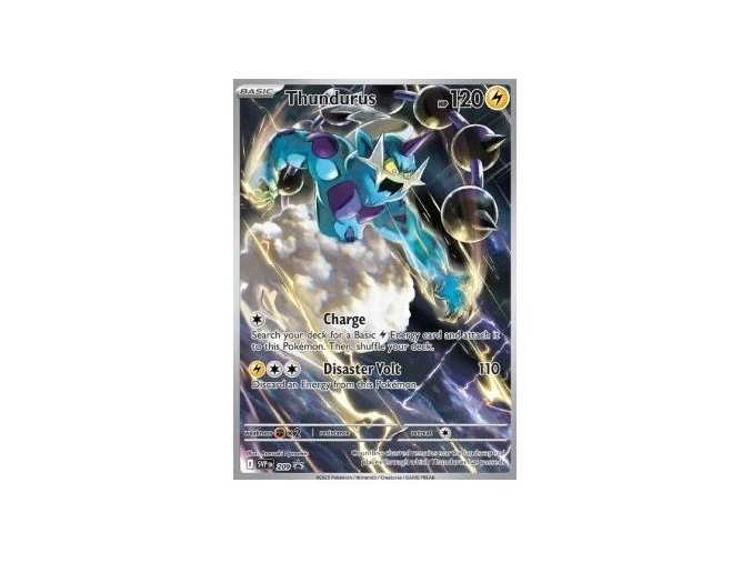 SVP 209 Thundurus - Black Star Promos