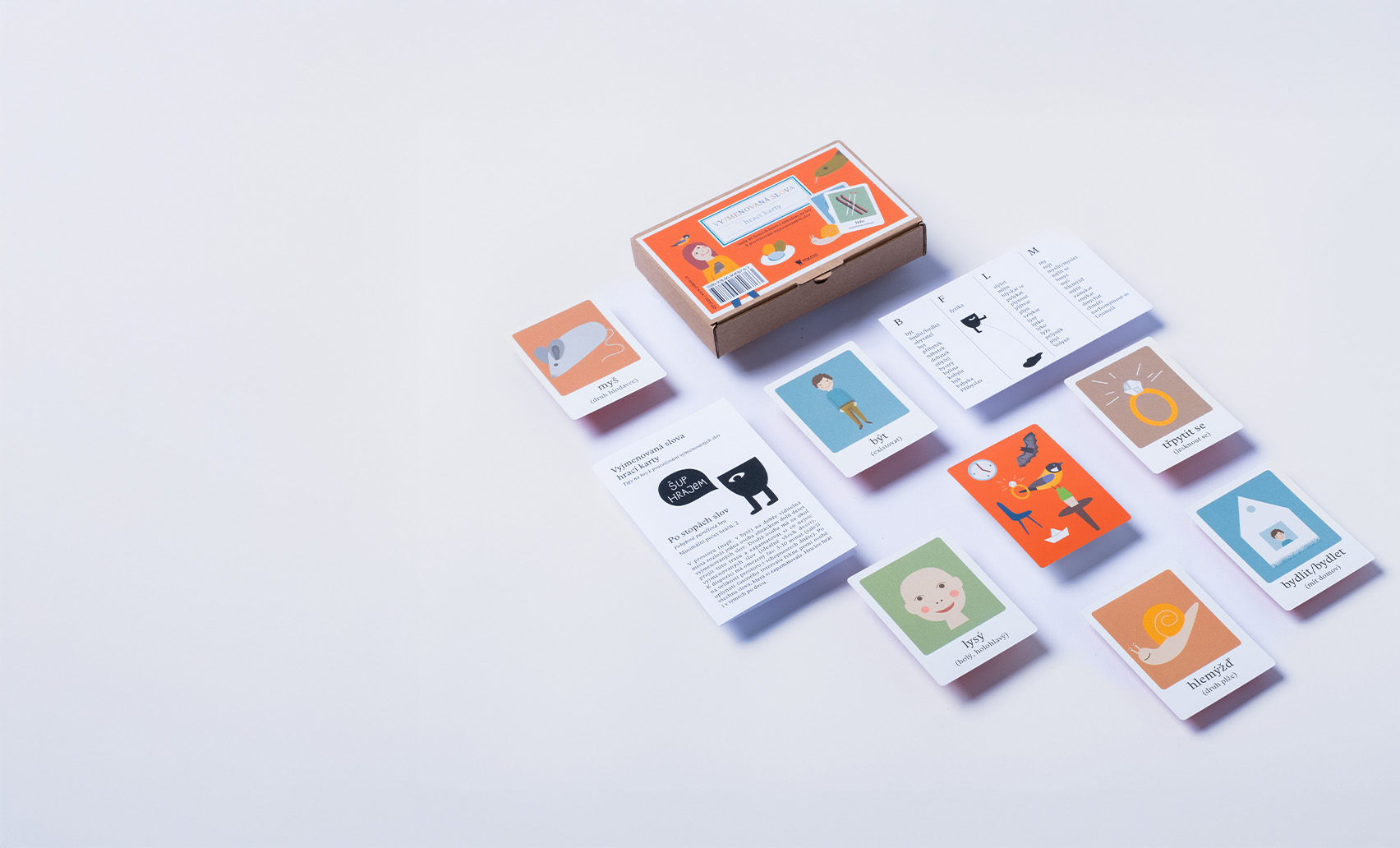 vyjmenovaná slova hrací karty