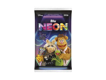 26 topps disneyneon mega pack