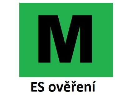 ES ověřená váha pro obchodní vážení