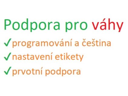 podpora váhy