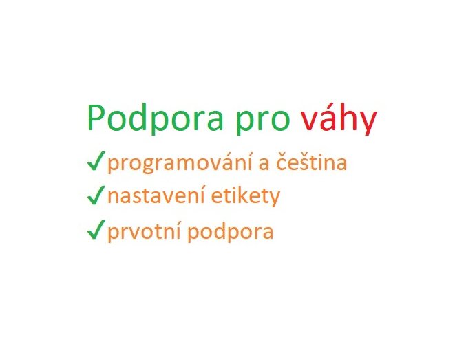 podpora váhy